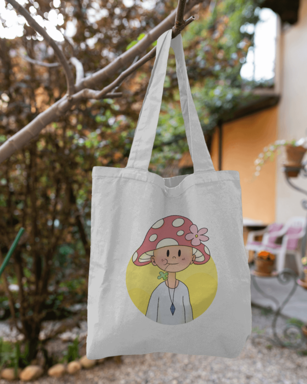 Mush Dude Tote Bag - Image 3