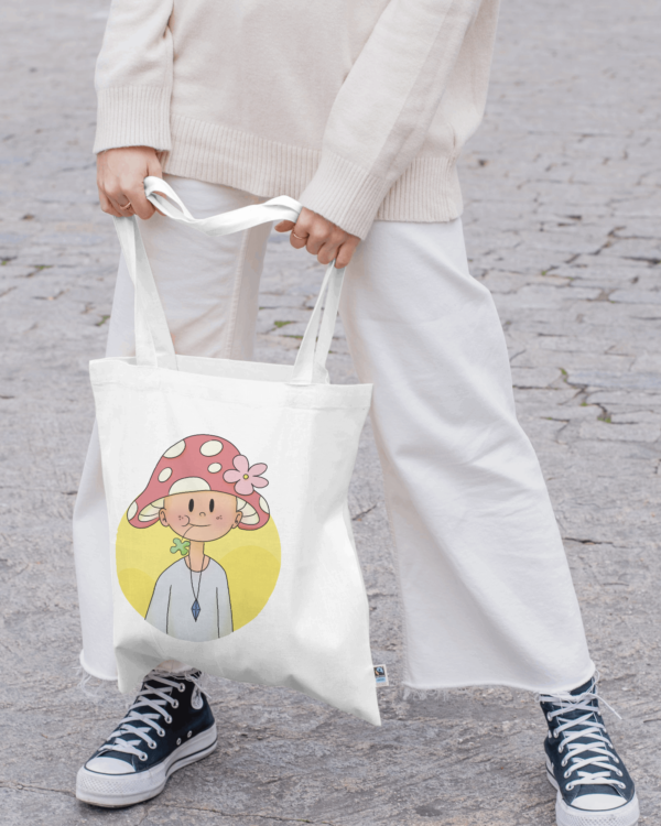 Mush Dude Tote Bag - Image 4