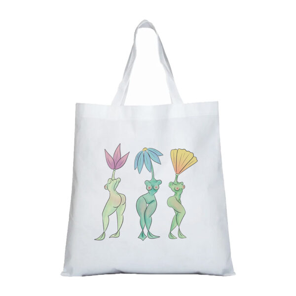 Flower Ladies Tote Bag