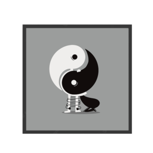 Union Art Print Yin Yang