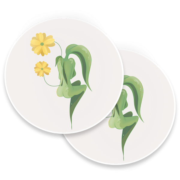 The Leaf Goddess Stickers