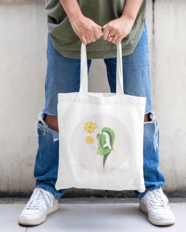 Leaf Goddess Tote Bag - Image 3