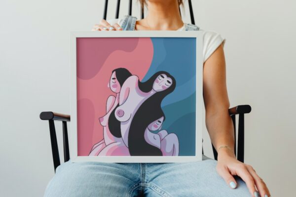 Woman Series - Art Print 1 of 4 - Image 4