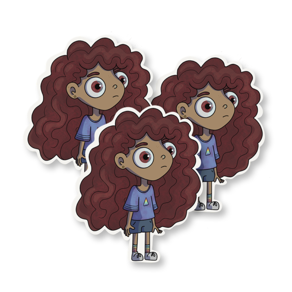 Curly Kid Stickers - Image 4